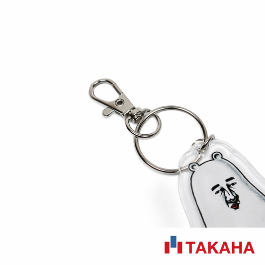 アクリルキーホルダー しろくまペンギン